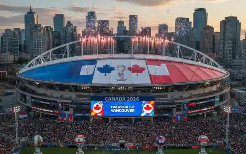 Vancouver BC Place AI image